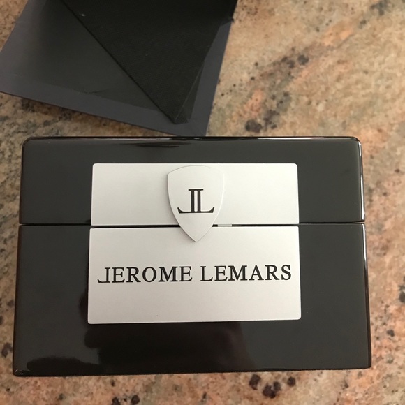 Jarome Lamars Chagall Noir Black Face Steel Watch - Picture 8 of 8